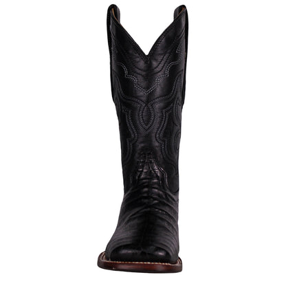 Cerrito MN Caiman Square Toe Boot ISB311C Black