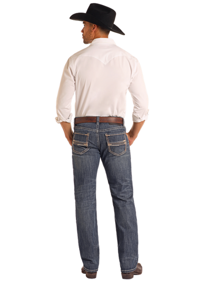 Rock &amp; Roll MN Slim Fit Straight Boot Revolver Jean BM1RD05578
