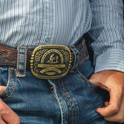 Attitude Kneel For The Cross Buckle A1040C