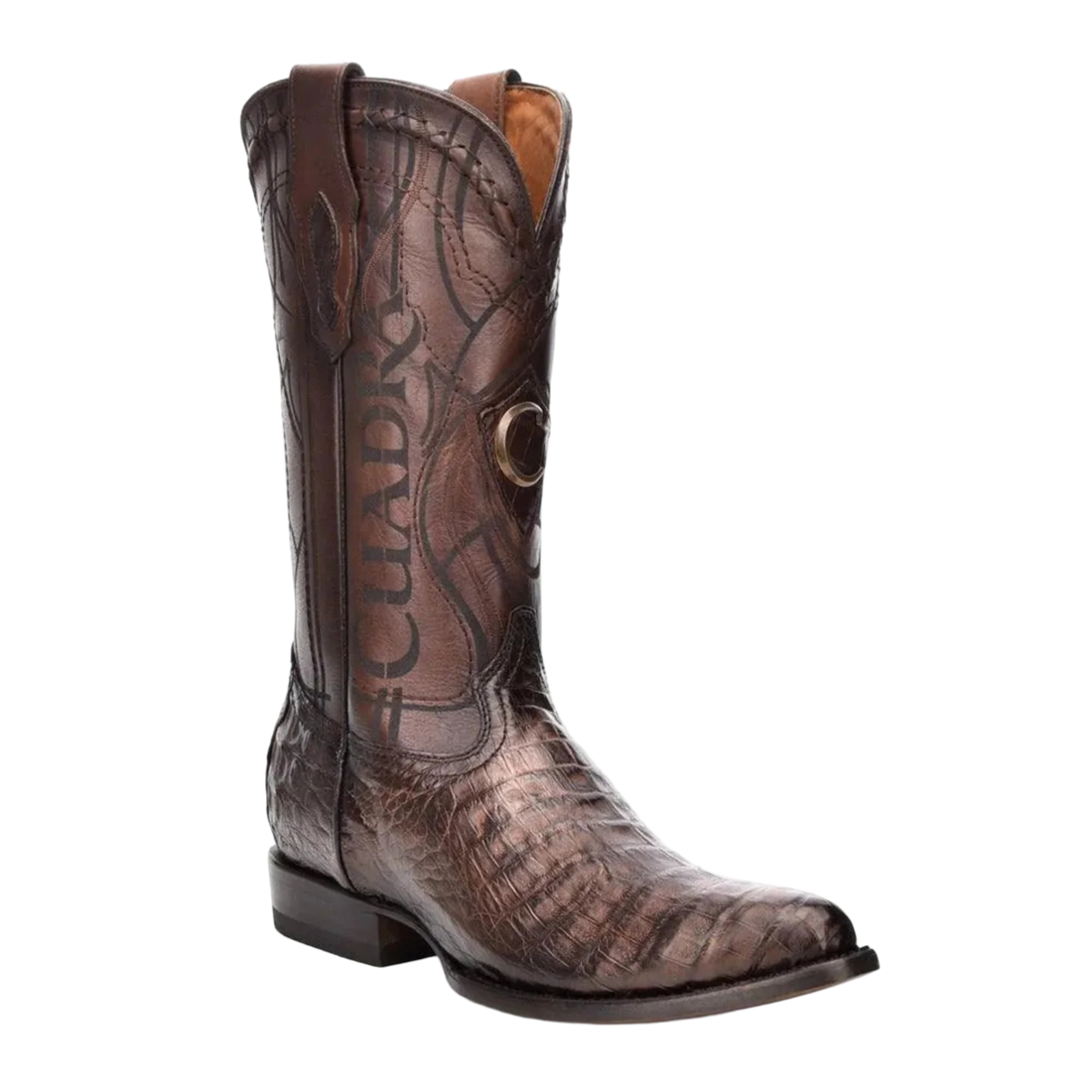 Cuadra Men Caiman Round Toe Boot 2C1NFY Paris Café