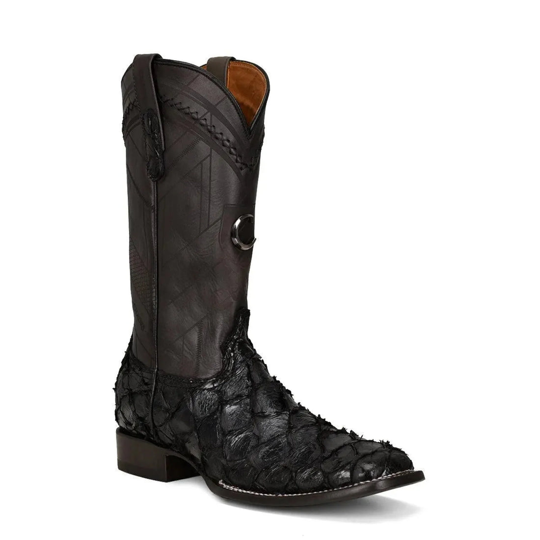Cuadra MN Pirarucu Square Toe Boot 3Z2FPI Black