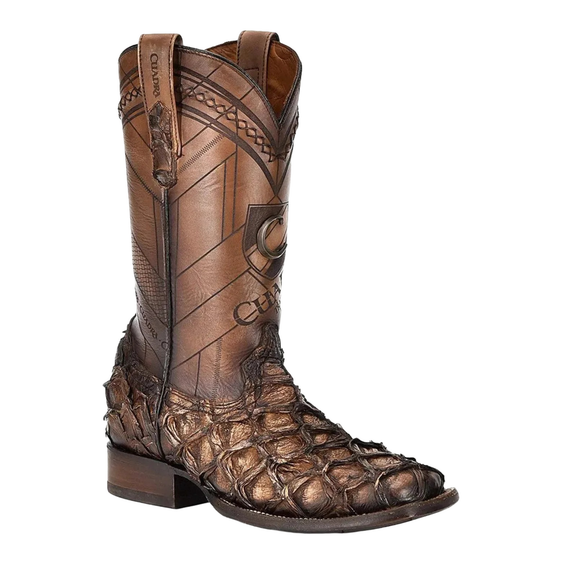 Cuadra MN Pirarucu Square Toe Boot 3Z2FPI Honey