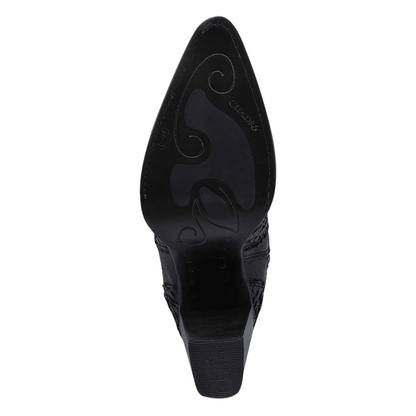 Cuadra WMN Python Knee-High Boots 4I14PH Black