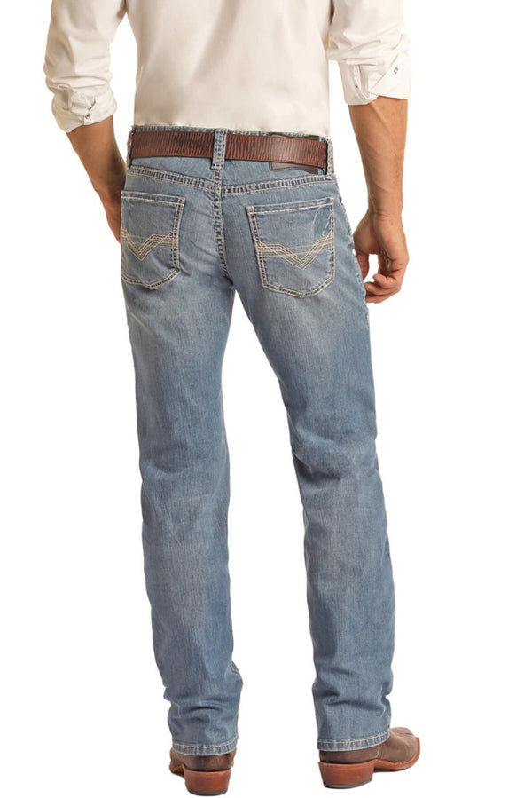 Rock &amp; Roll Men Revolver Slim Straight jean BM1RD02490
