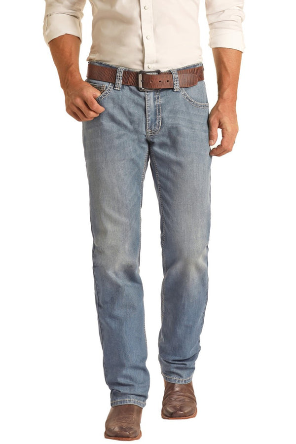 Rock &amp; Roll Men Revolver Slim Straight jean BM1RD02490