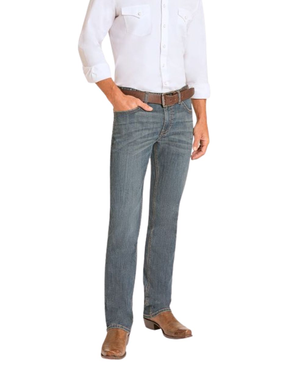 Rock &amp; Roll MN Feather Stitch Revolver Jeans BM1RD09125