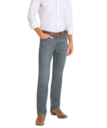 Rock &amp; Roll MN Feather Stitch Revolver Jeans BM1RD09125