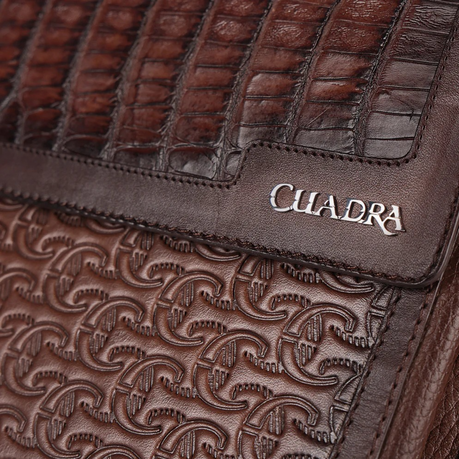 Cuadra Men Camian Stamp Bag BOC23FC Honey