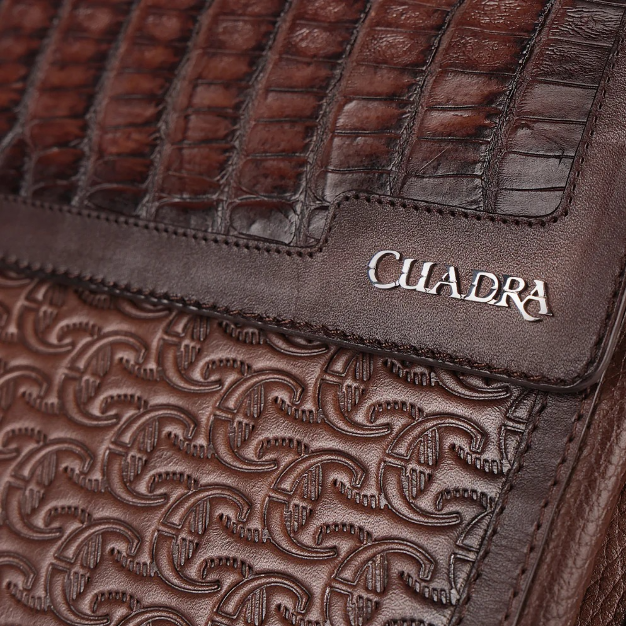 Cuadra Men Camian Stamp Bag BOC23FC Honey