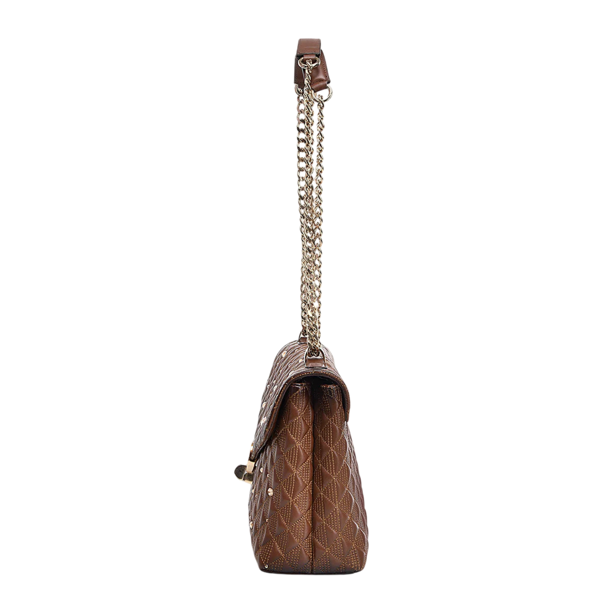 Cuadra WMN Bovine Shoulder Handbag BOD0LRS Brown
