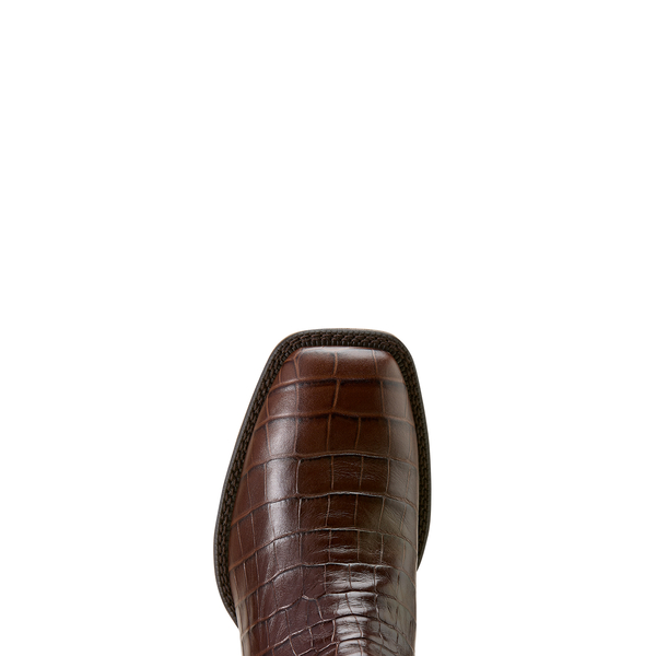 Ariat Men Booker 10074162 Crocodile Print Western Ankle Boot