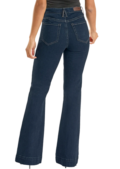 Rock &amp; Roll Women High Rise Carpenter Pocket Trouser Jeans BW5HD09090