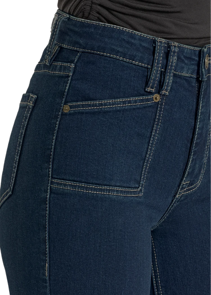 Rock &amp; Roll Women High Rise Carpenter Pocket Trouser Jeans BW5HD09090