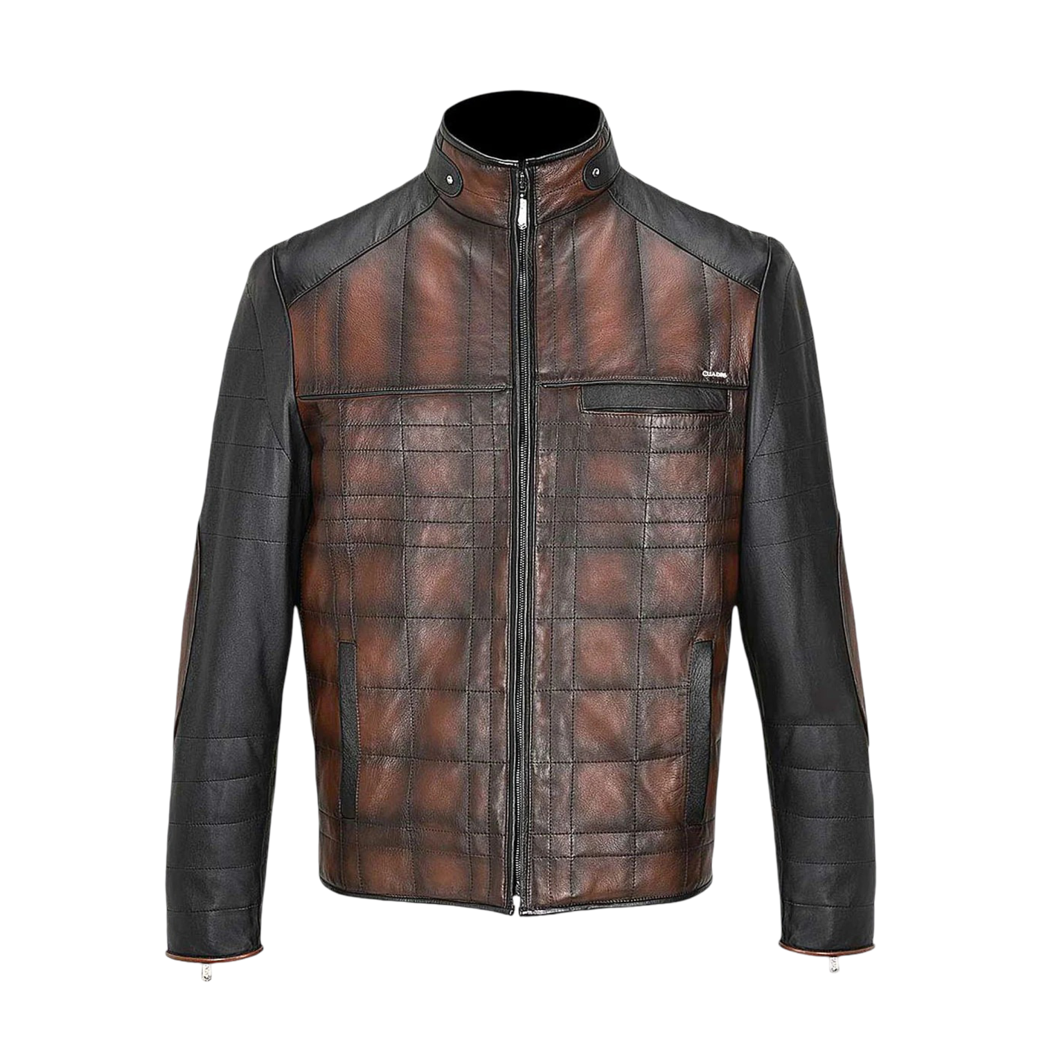 Cuadra Men Lamb Hand-chaded Jacket H308COB Brown