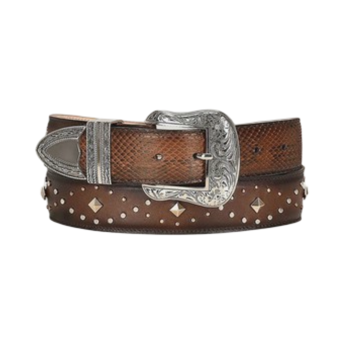 Cuadra WMN Python Leather Belt CDA06PI Honey