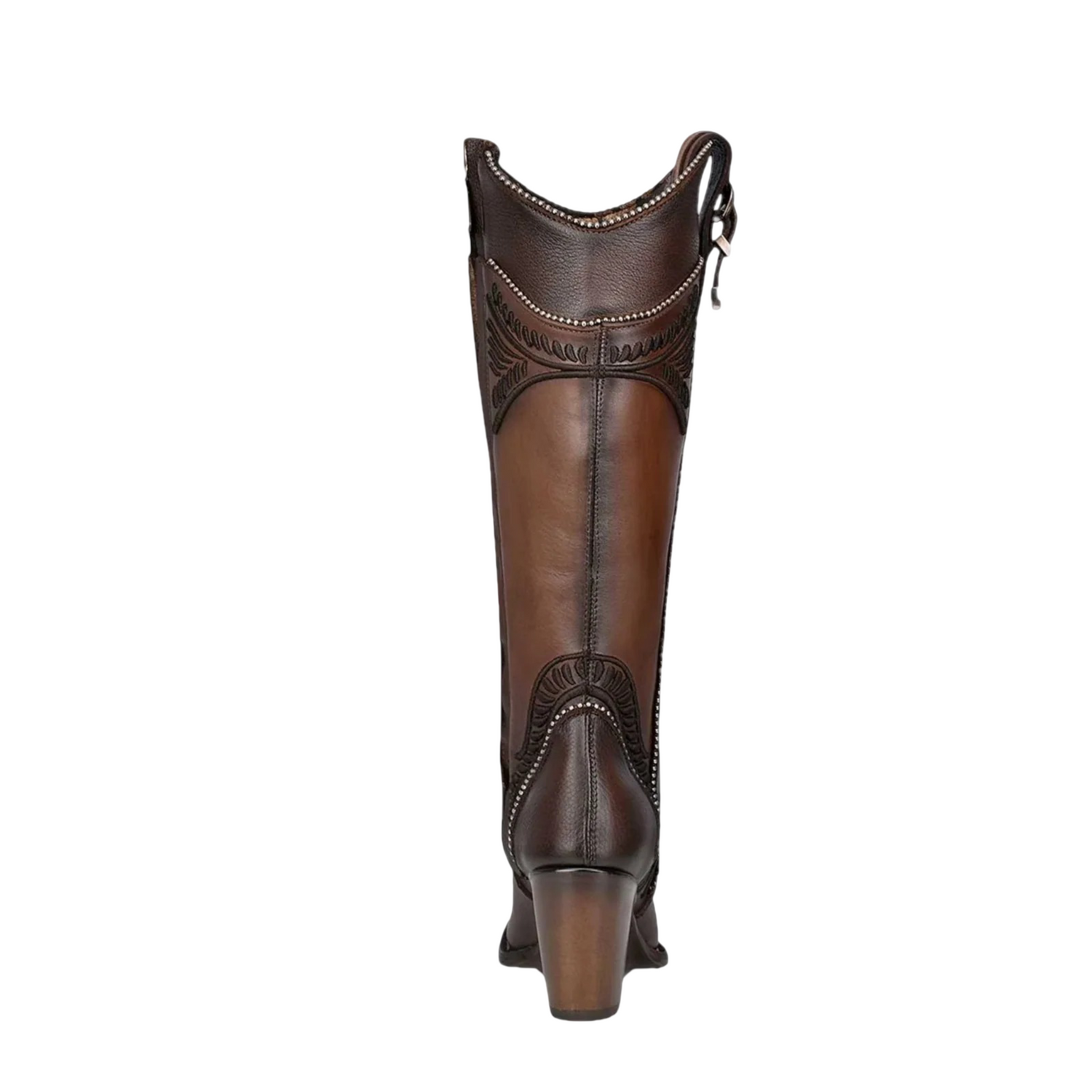 Cuadra WMN Embroidered Knee-High Boot 3F82RS Chocolate