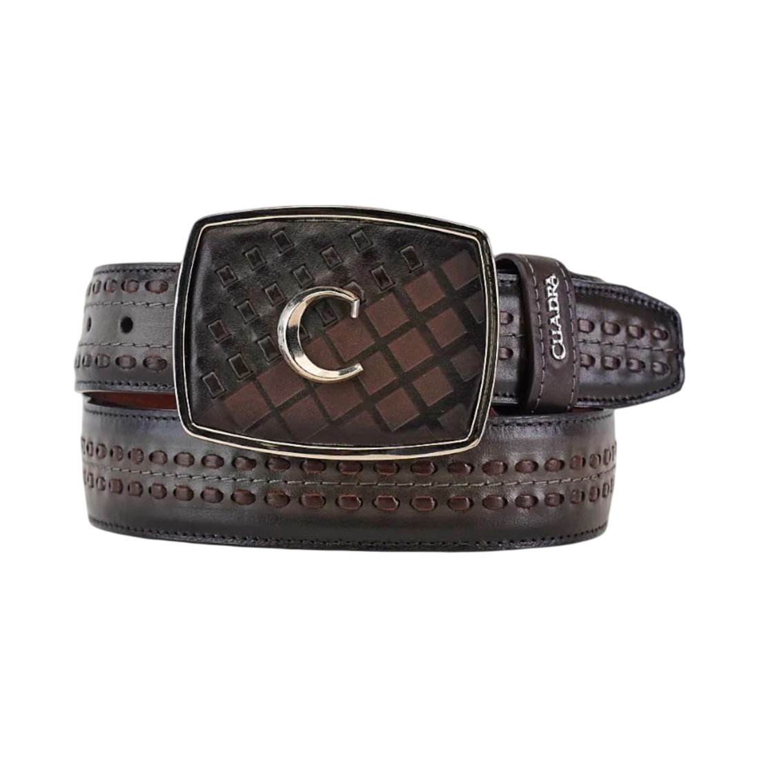 Cuadra MN Bovine Leather Belt CV488RS Black