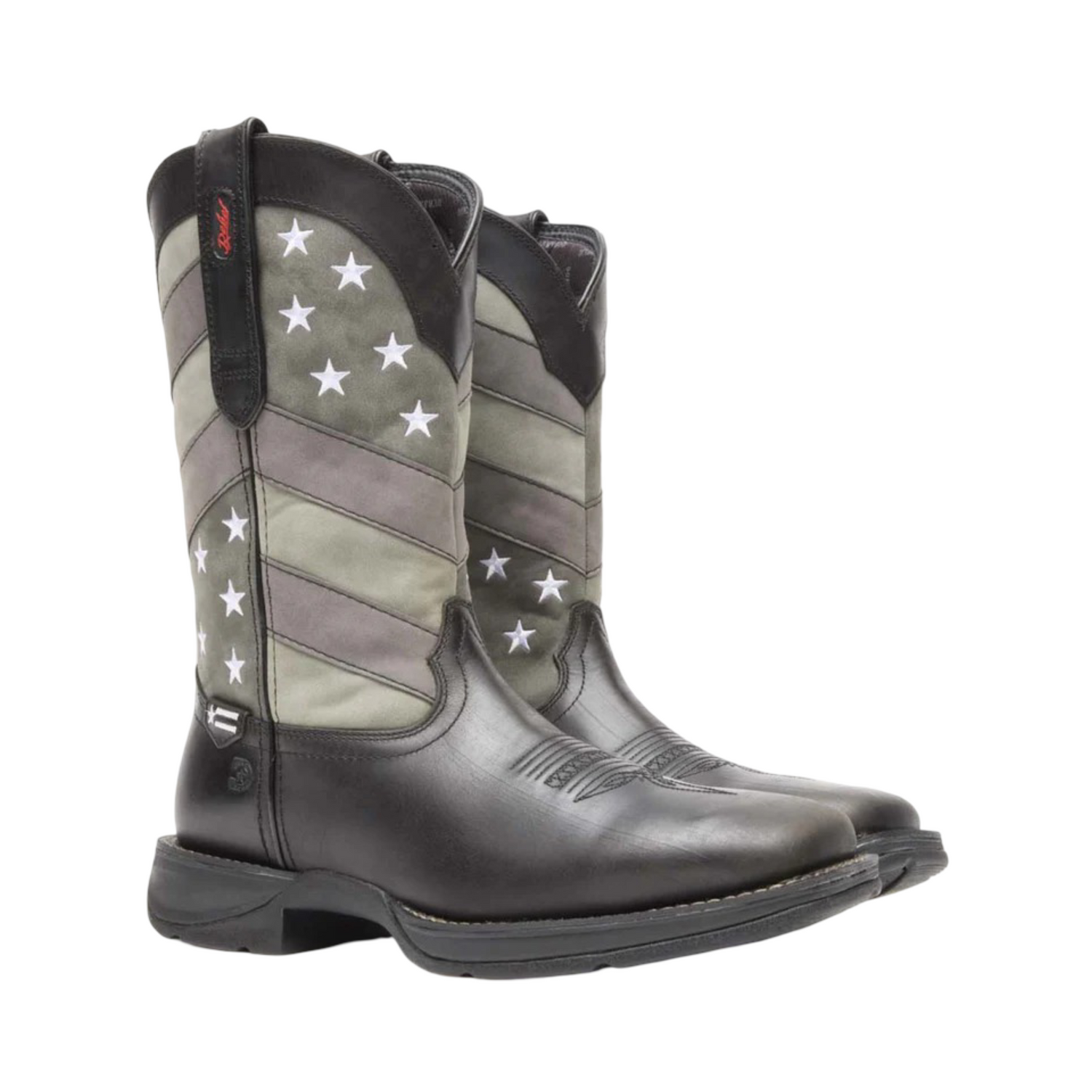 Durango Men Rebel Black Flag Western Boot DDB0125