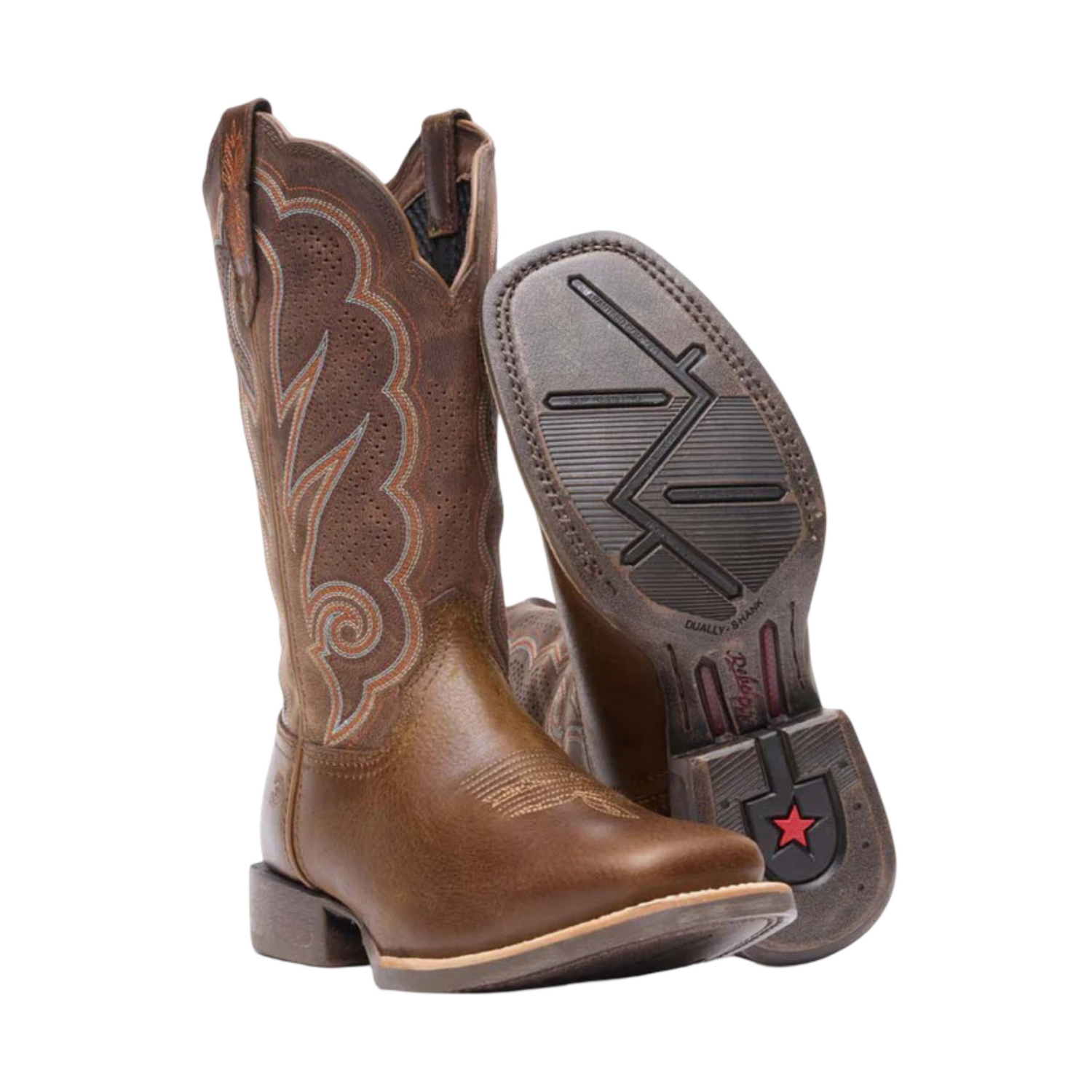Durango Women Cognac Ventilated Western Boot DRD0376