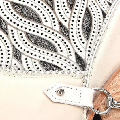 Cuadra WMN Leather Short Boot 4W01RS White