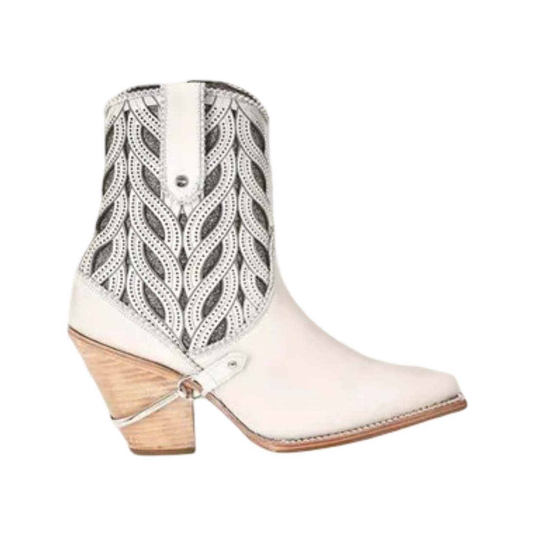 Cuadra WMN Leather Short Boot 4W01RS White