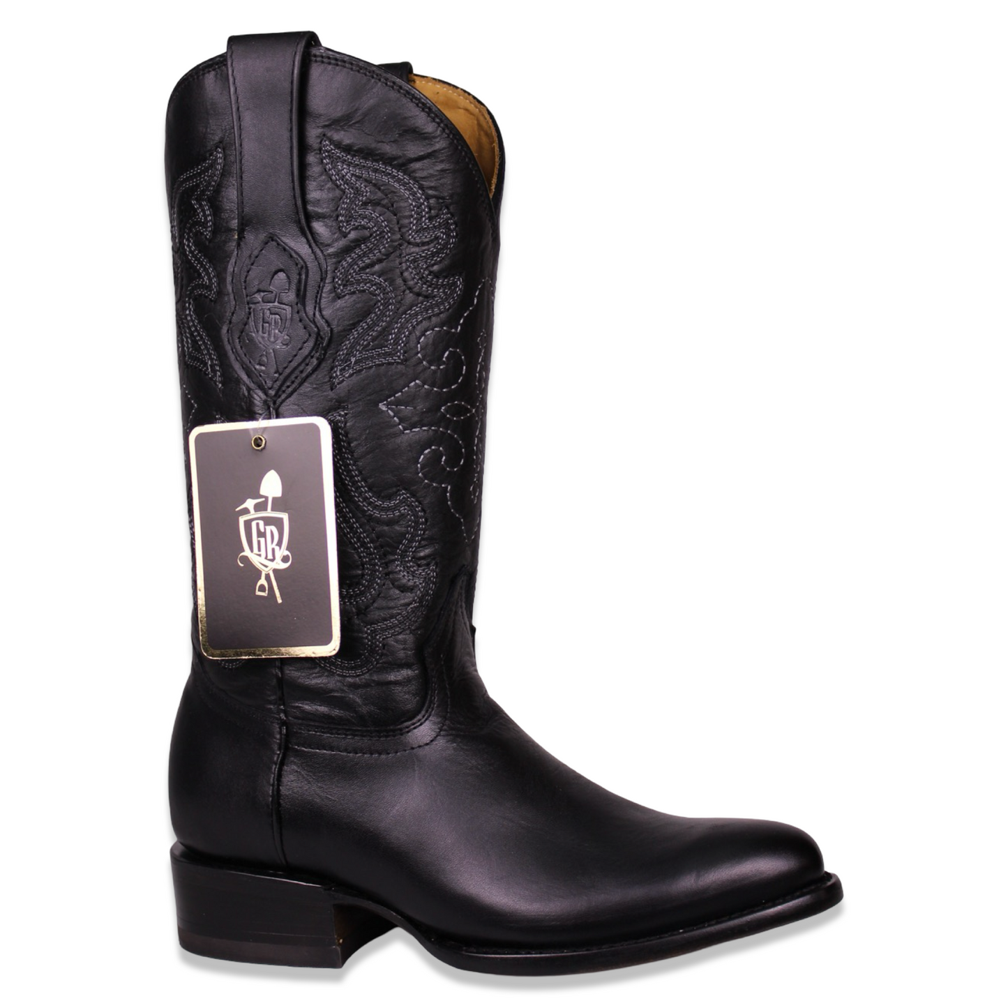 Goldrush MN Cowhide Boot OV073 Black