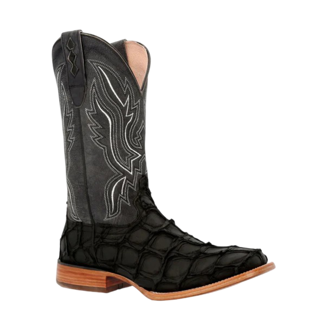 DDB0381 Durango MN Pirarucu Premium Exotics Western Boot