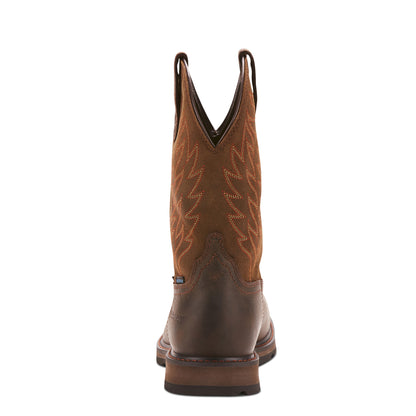 Ariat MN Groundbreaker Wide Square Toe Waterproof Steel Toe Work Boot 10024992