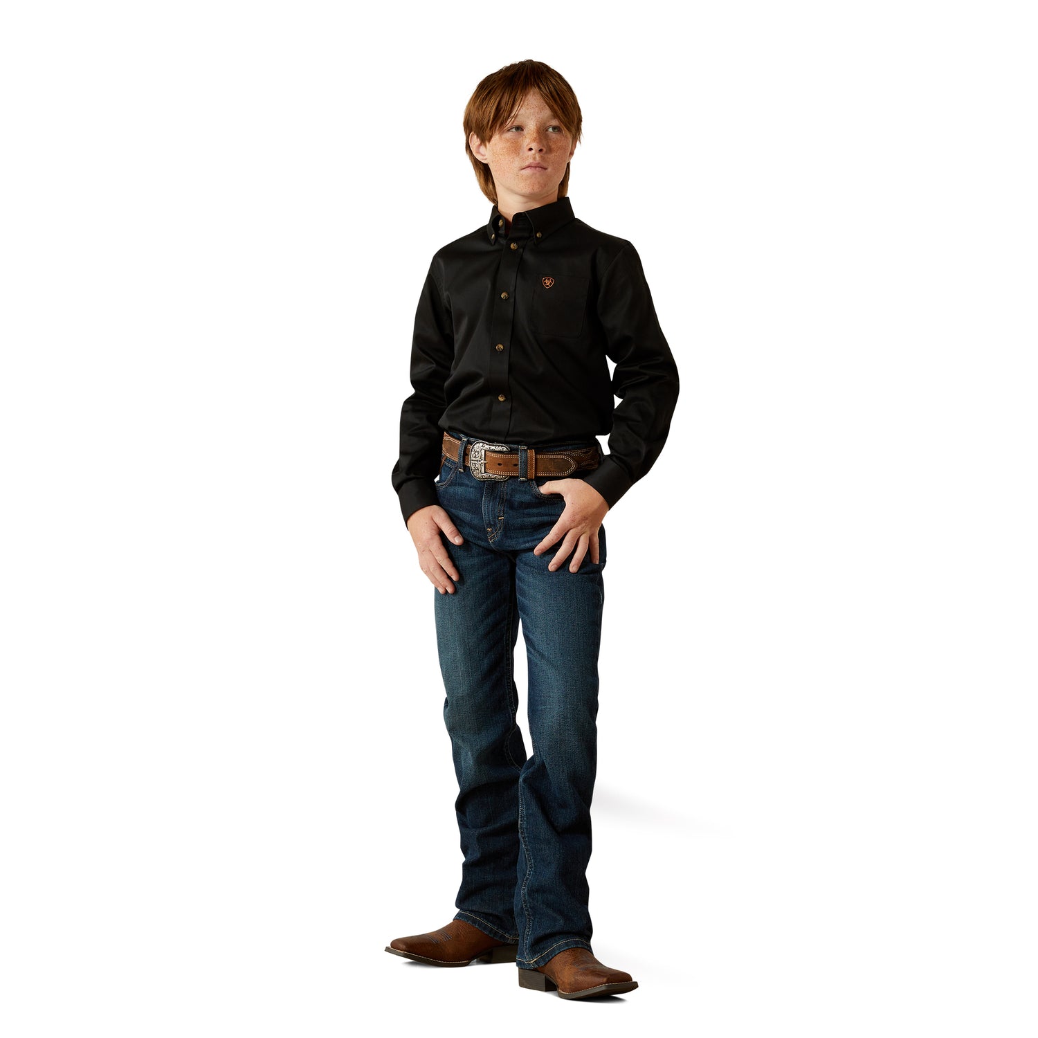 Ariat Boys B4 Relaxed Stretch Legacy Boot Cut 10027675 Jean