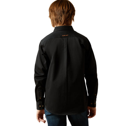 Ariat Boys 10030161 Solid Shirt