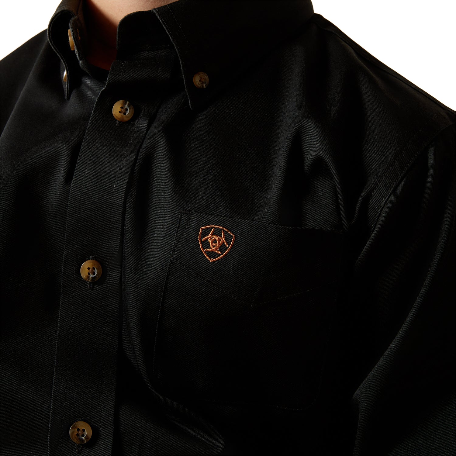 Ariat Boys 10030161 Solid Shirt