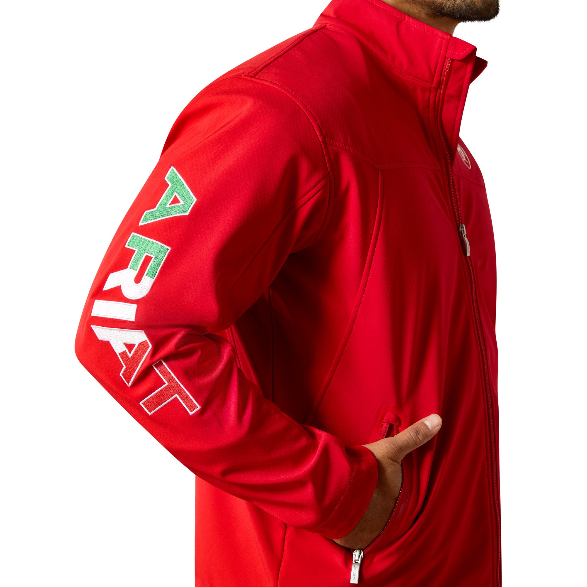 Ariat Men Red Softshell Mexico 10033525 Jacket