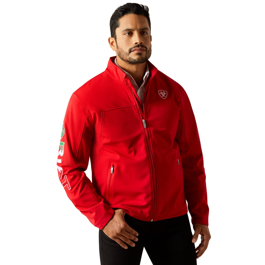 Ariat Men Red Softshell Mexico 10033525 Jacket