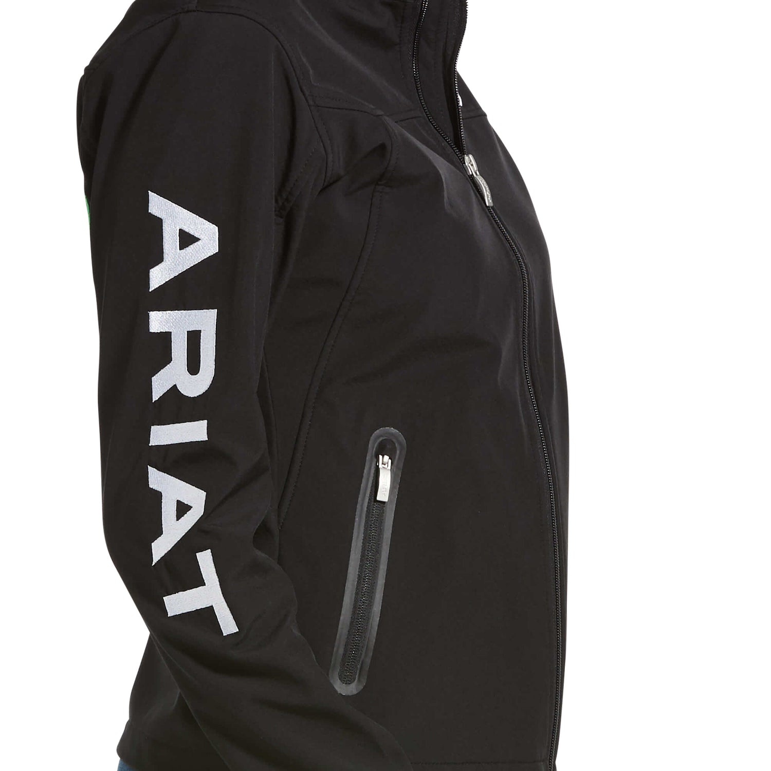 Ariat Women Black USA/MEX Softshell 10043236 Jacket