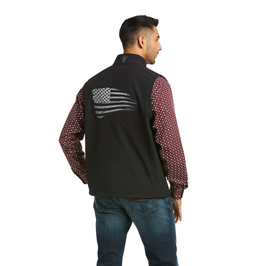 Ariat Men's Logo 2.0 Patriot Softshell Vest
