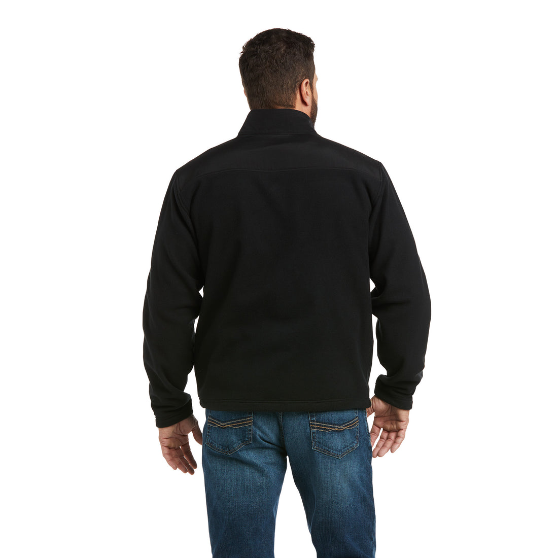 Ariat Men 1/4 Zip Black 10037718 Sweatshirt