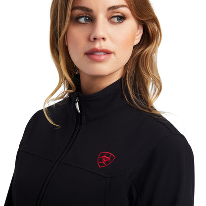Ariat Women Black Mexico Logo Softshell 10043057 Jacket