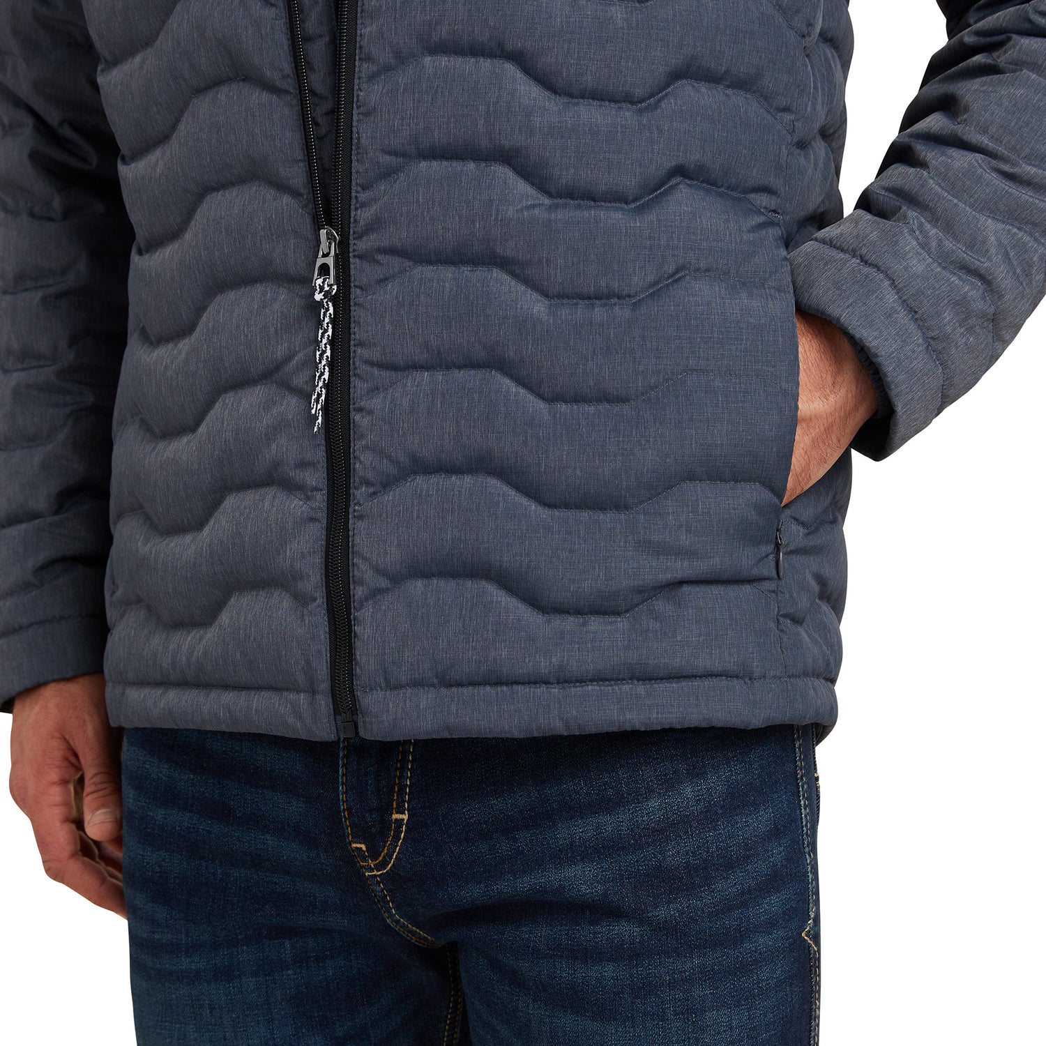 Ariat Men Ideal Down Charcoal Heather 10041243 Jacket