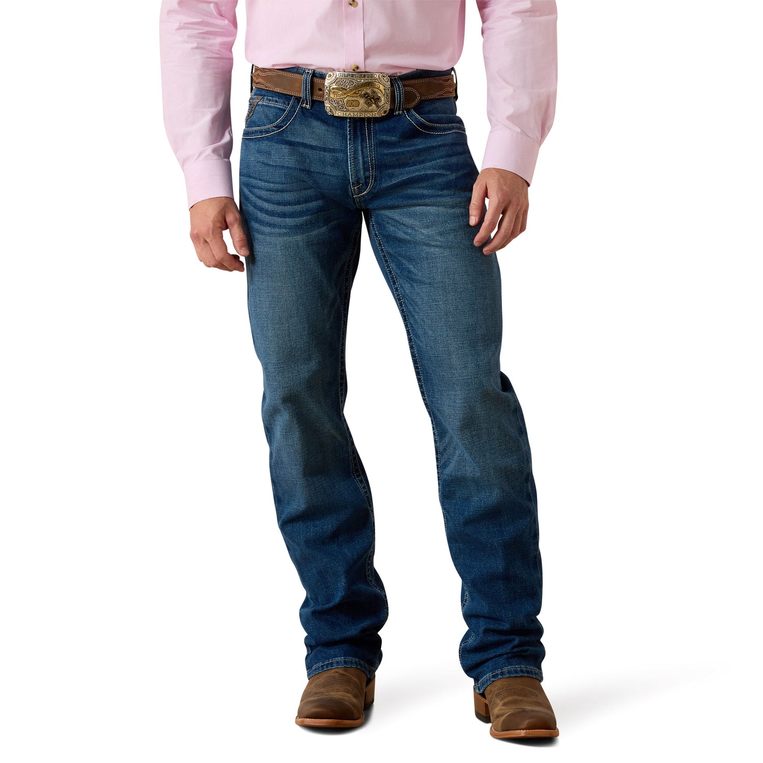 Ariat Men M5 Walden Martson Medium Wash Straight 10041095 Jeans