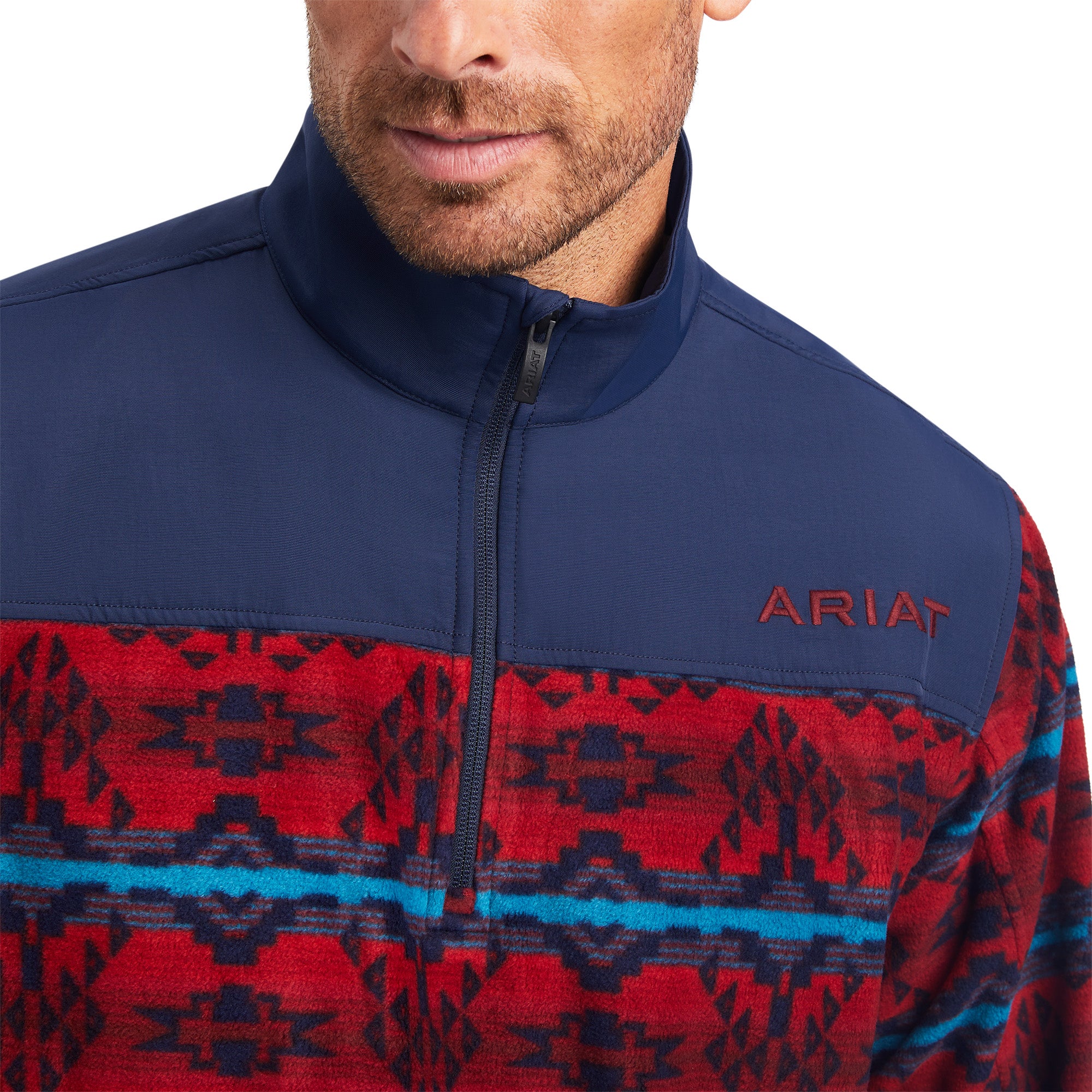 Ariat Men 1/4 Zip Ocean Depths 10041429 Sweatshirt