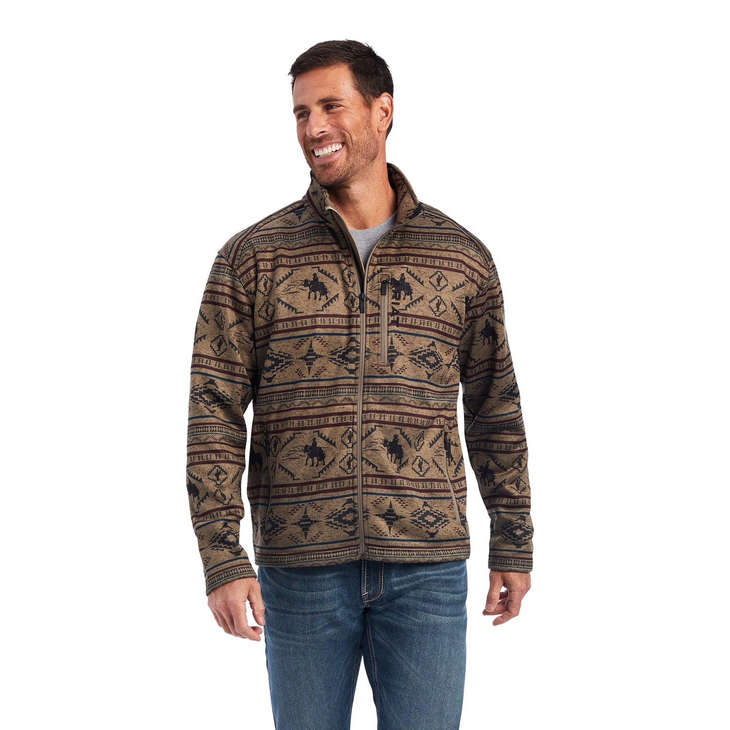 Ariat Men Brindlewood Southwest Caldwell 10041525 Jacket