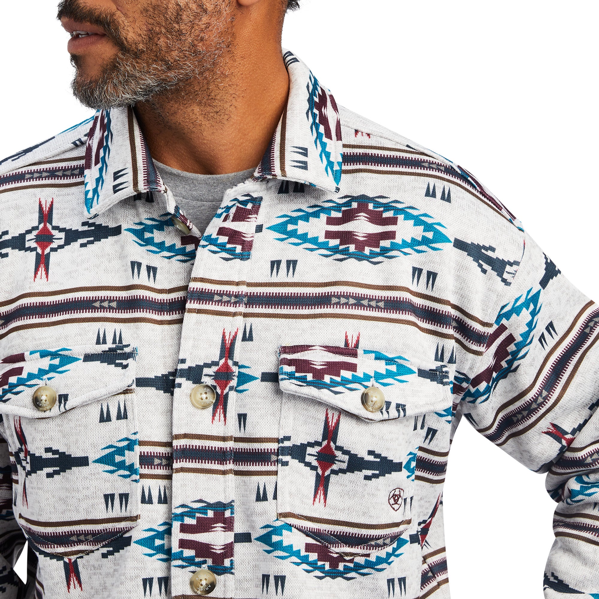 Ariat Men Dark Oatmeal 10041733 Shirt Jacket