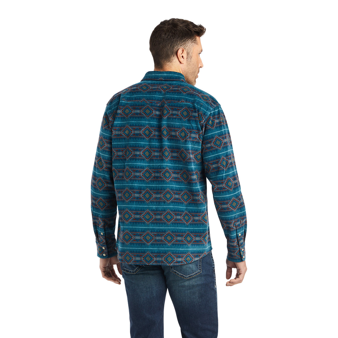 Ariat MN Sylvan Teal Shirt 10041778