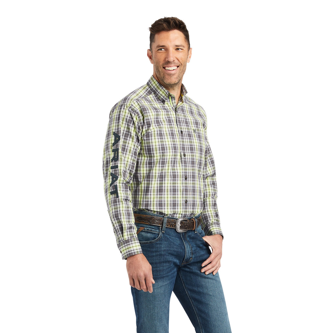 Ariat MN Macaw Green Shirt 10041785