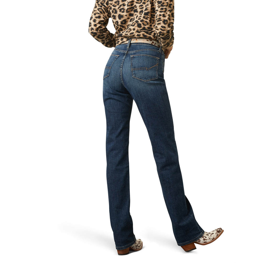 Ariat Women High Rise Ultra Relaxed Frankie Straight 10041066 Jeans