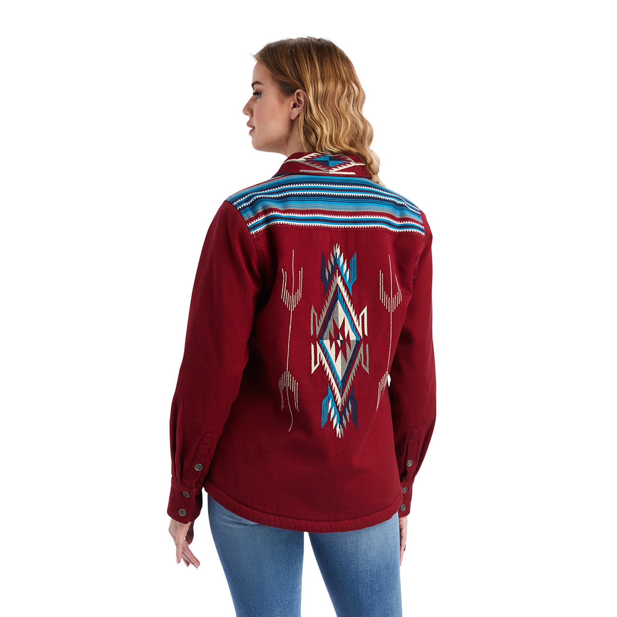 Ariat Women Chimayo Shirt Red Chimayo 10042133 Jacket