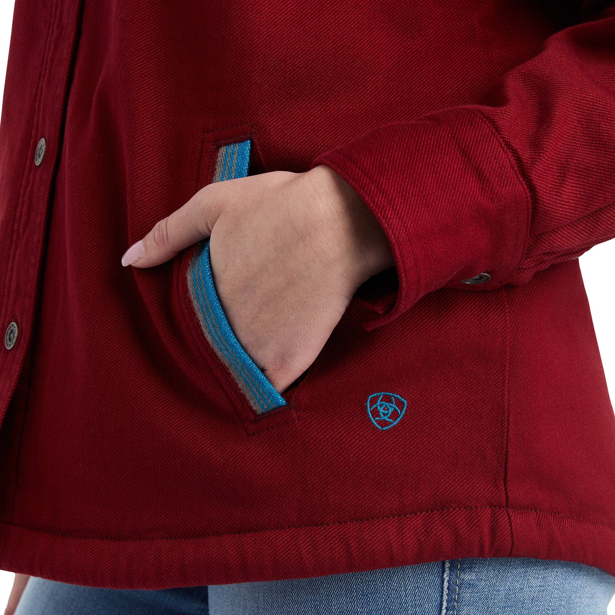 Ariat Women Chimayo Shirt Red Chimayo 10042133 Jacket