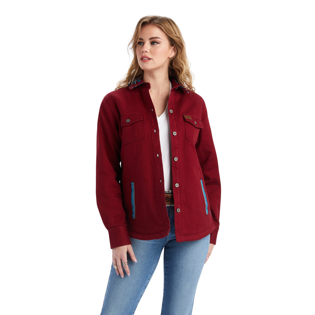 Ariat Women Chimayo Shirt Red Chimayo 10042133 Jacket