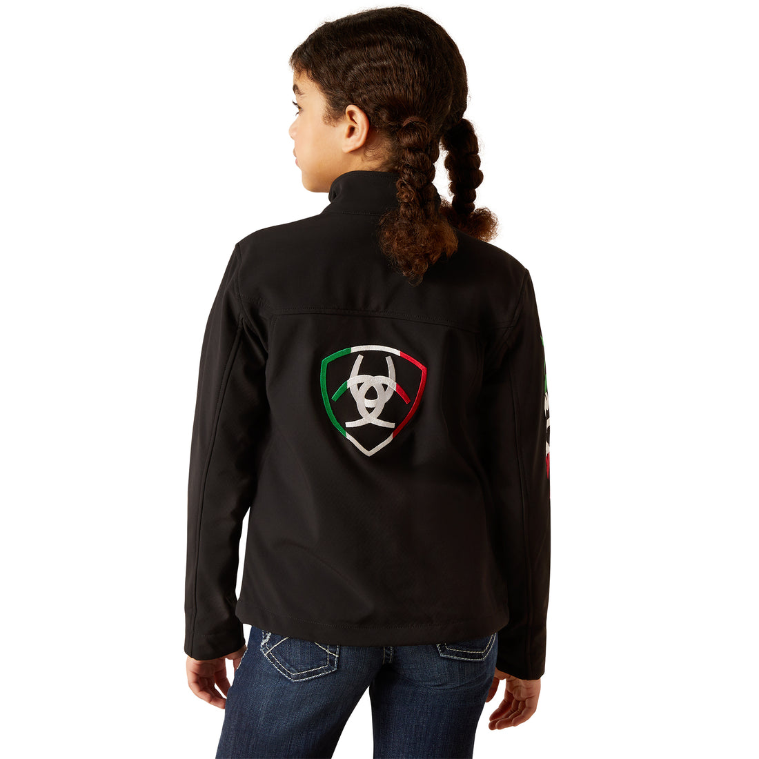 Ariat Kids New Mexico Softshell Brand Black 10043053 Jacket