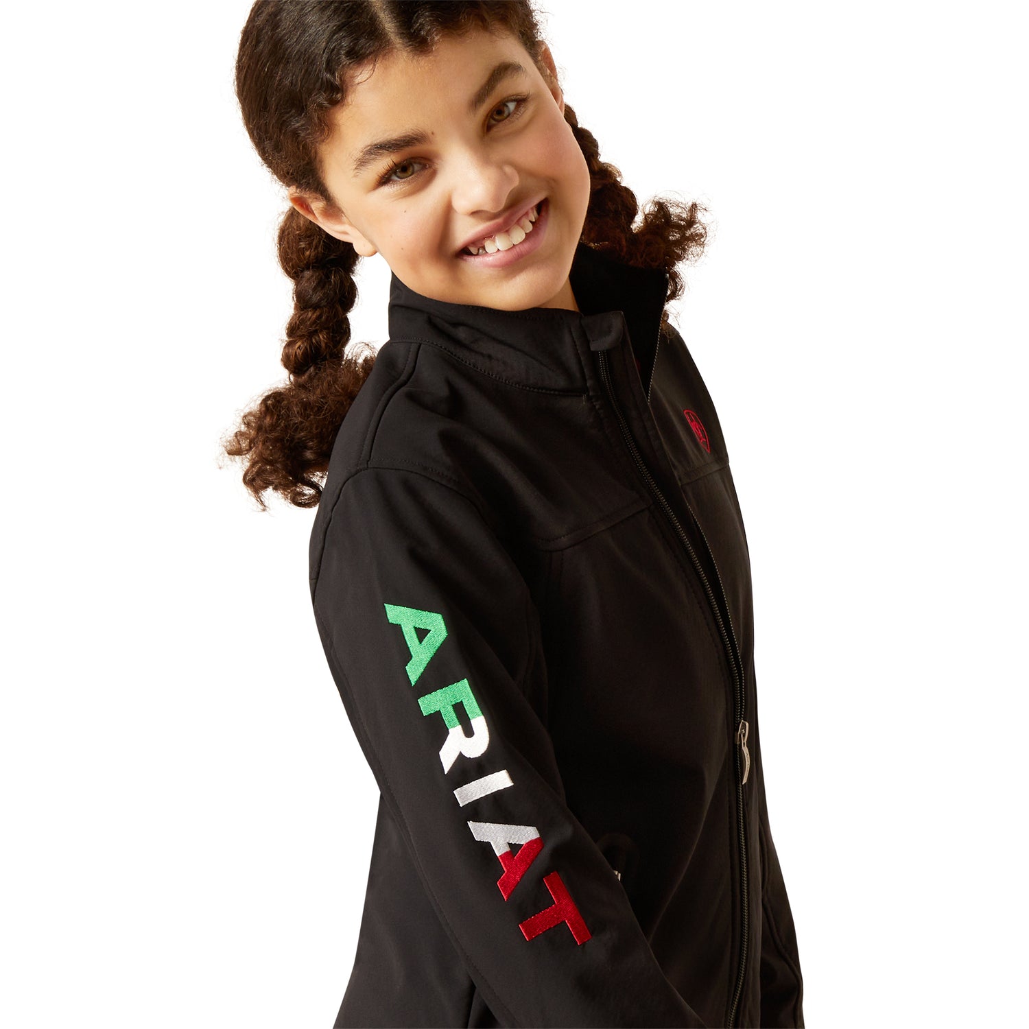 Ariat Kids New Mexico Softshell Brand Black 10043053 Jacket
